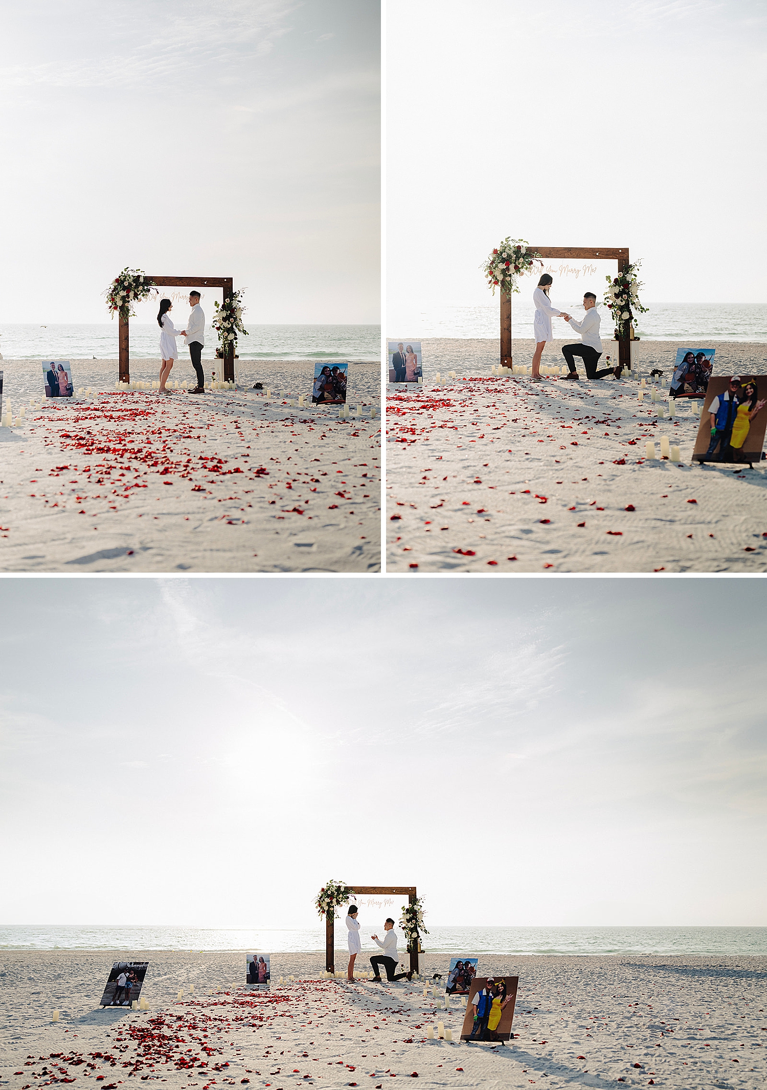 proposal on the beach 
